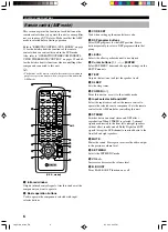 Preview for 8 page of Yamaha DVR-S100 Owner'S Manual