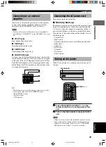 Preview for 21 page of Yamaha DVR-S100 Owner'S Manual