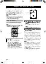 Preview for 22 page of Yamaha DVR-S100 Owner'S Manual