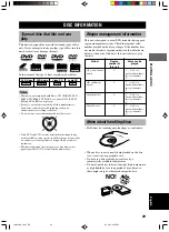 Preview for 31 page of Yamaha DVR-S100 Owner'S Manual