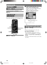 Preview for 44 page of Yamaha DVR-S100 Owner'S Manual