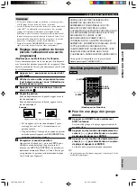 Preview for 119 page of Yamaha DVR-S100 Owner'S Manual