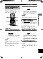 Preview for 199 page of Yamaha DVR-S100 Owner'S Manual