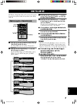 Preview for 205 page of Yamaha DVR-S100 Owner'S Manual