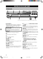 Preview for 240 page of Yamaha DVR-S100 Owner'S Manual