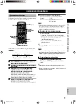 Preview for 413 page of Yamaha DVR-S100 Owner'S Manual