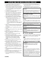 Preview for 2 page of Yamaha DVR-S120 Owner'S Manual