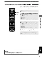 Preview for 37 page of Yamaha DVR-S120 Owner'S Manual