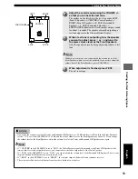 Preview for 61 page of Yamaha DVR-S120 Owner'S Manual