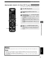 Preview for 63 page of Yamaha DVR-S120 Owner'S Manual