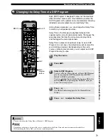 Preview for 73 page of Yamaha DVR-S120 Owner'S Manual