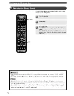 Preview for 76 page of Yamaha DVR-S120 Owner'S Manual