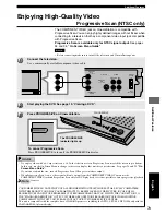 Preview for 81 page of Yamaha DVR-S120 Owner'S Manual