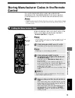 Preview for 85 page of Yamaha DVR-S120 Owner'S Manual