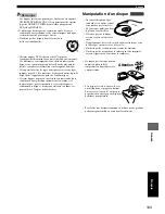 Preview for 215 page of Yamaha DVR-S120 Owner'S Manual