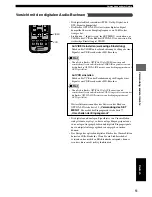 Preview for 273 page of Yamaha DVR-S120 Owner'S Manual