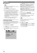 Preview for 28 page of Yamaha DVR-S300 Owner'S Manual