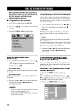 Preview for 152 page of Yamaha DVR-S300 Owner'S Manual