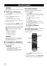 Preview for 216 page of Yamaha DVR-S300 Owner'S Manual