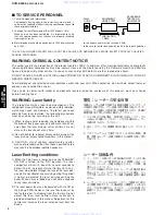 Предварительный просмотр 2 страницы Yamaha DVR-S300 Service Manual