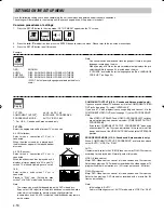 Предварительный просмотр 20 страницы Yamaha DVR-S60 Owner'S Manual