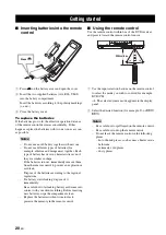 Preview for 22 page of Yamaha DVX-1000 Owner'S Manual