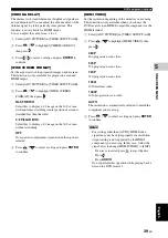 Preview for 41 page of Yamaha DVX-1000 Owner'S Manual