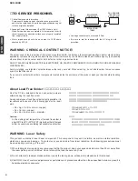 Preview for 2 page of Yamaha DVX-1000 Service Manual