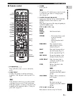 Предварительный просмотр 13 страницы Yamaha DVX-700 Owner'S Manual