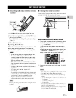 Предварительный просмотр 25 страницы Yamaha DVX-700 Owner'S Manual