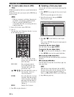 Предварительный просмотр 38 страницы Yamaha DVX-700 Owner'S Manual