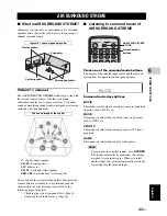 Предварительный просмотр 47 страницы Yamaha DVX-700 Owner'S Manual