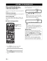 Предварительный просмотр 50 страницы Yamaha DVX-700 Owner'S Manual