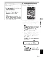 Предварительный просмотр 51 страницы Yamaha DVX-700 Owner'S Manual