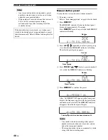 Предварительный просмотр 52 страницы Yamaha DVX-700 Owner'S Manual