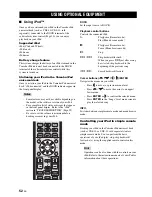 Предварительный просмотр 56 страницы Yamaha DVX-700 Owner'S Manual