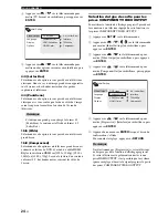 Предварительный просмотр 98 страницы Yamaha DVX-700 Owner'S Manual