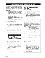 Предварительный просмотр 100 страницы Yamaha DVX-700 Owner'S Manual