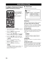 Предварительный просмотр 112 страницы Yamaha DVX-700 Owner'S Manual