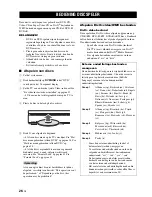 Предварительный просмотр 450 страницы Yamaha DVX-700 Owner'S Manual