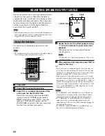 Preview for 24 page of Yamaha DVX-S100 Owner'S Manual