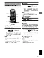 Preview for 45 page of Yamaha DVX-S100 Owner'S Manual