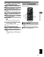 Preview for 47 page of Yamaha DVX-S100 Owner'S Manual