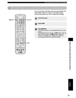 Preview for 77 page of Yamaha DVX-S120 Owner'S Manual