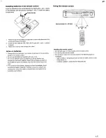 Preview for 9 page of Yamaha DVX-S60 Owner'S Manual