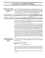 Preview for 6 page of Yamaha DX21 Owner'S Manual