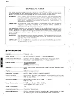 Preview for 2 page of Yamaha DX21 Service Manual