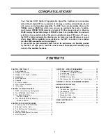 Предварительный просмотр 3 страницы Yamaha DX27 Owner'S Manual