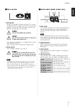 Предварительный просмотр 9 страницы Yamaha DZR315W Owner'S Manual