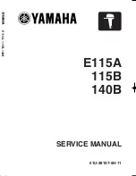 Yamaha E115A Service Manual preview